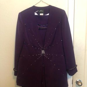 3 Piece Milano Purple Dress